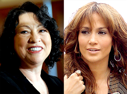 Sonia Sotomayor, Jennifer Lopez Sonia Sotomayor, Jennifer Lopez